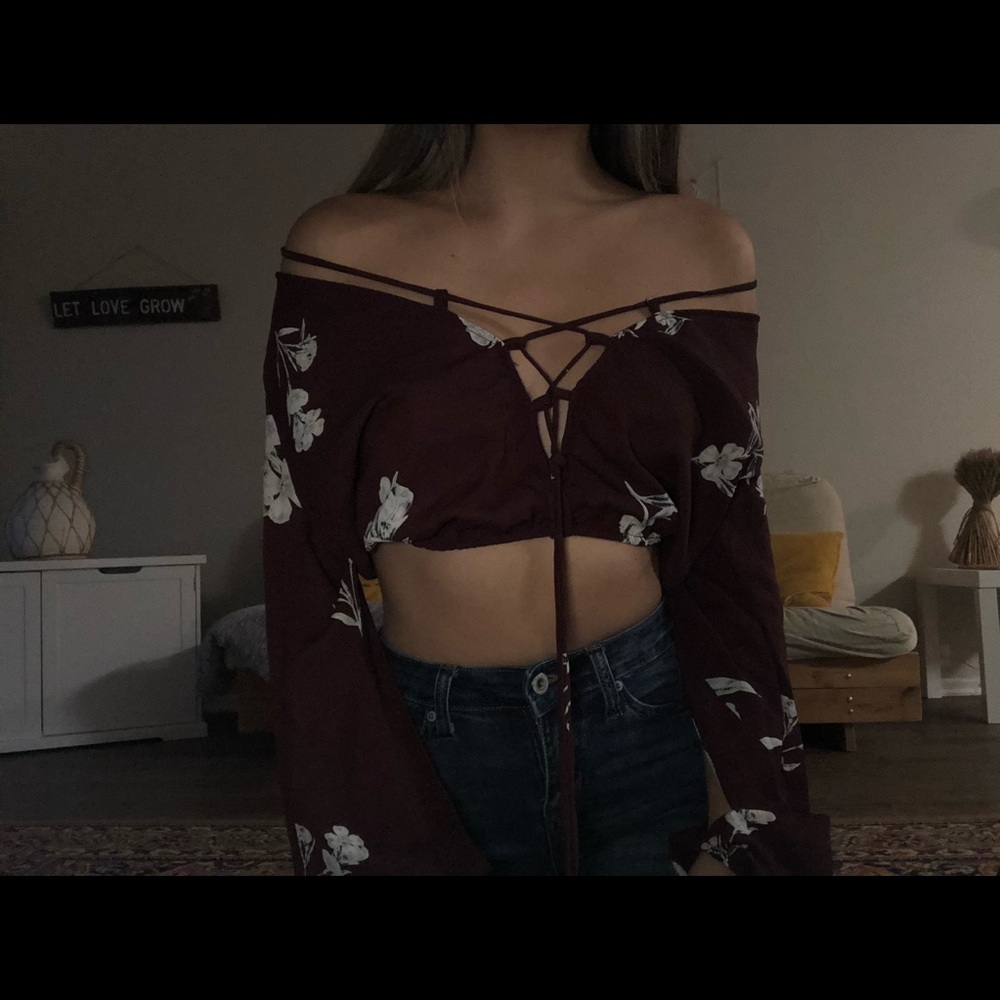 Off the shoulder top